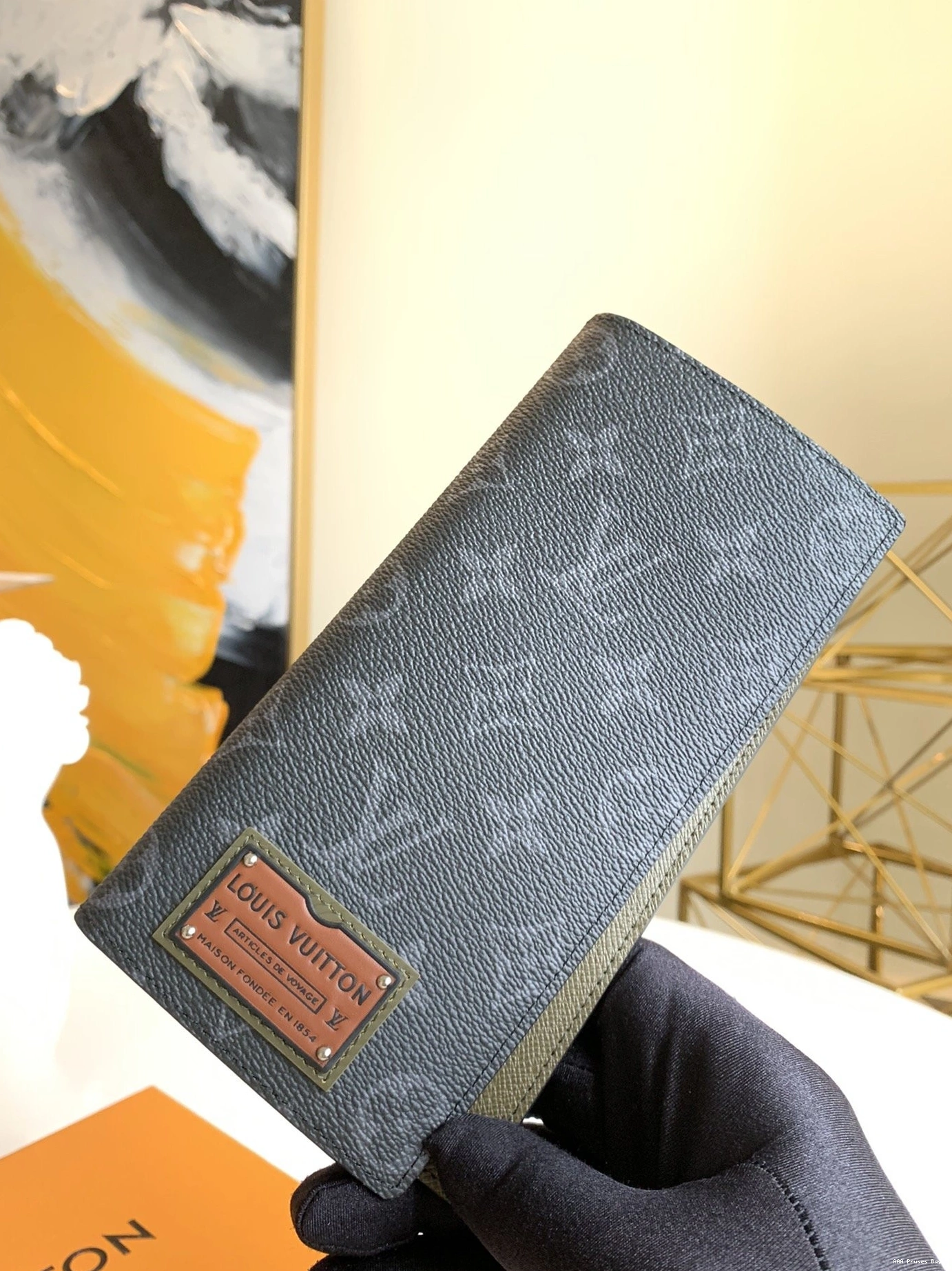 AAA Pruses Bags LOUIS BRAZZA WALLET VUITTON 0717